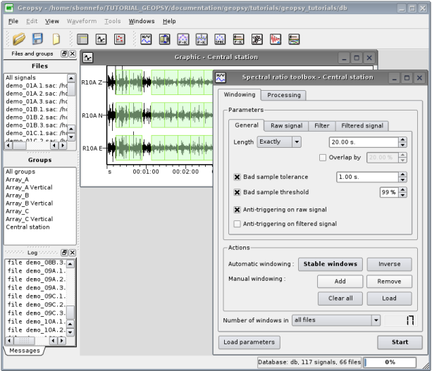Bad sample tolerance
