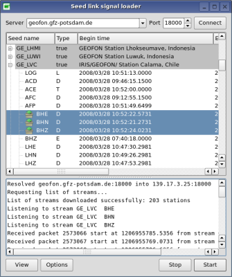 SeedLink loader